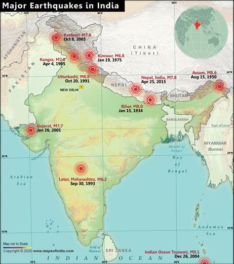 Top 10 Earthquakes That Happened in India