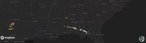 Hail Map in Alabama on April 3, 2023 - HailTrace