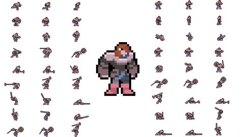 Pixel hero character sprite | GameDev Market