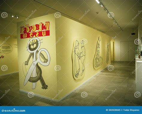 Exposition at the House of Humour and Satire in Gabrovo, Bulgaria. Editorial Image - Image of ...