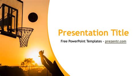 Basketball Powerpoint Template Prezentr Ppt Templates – NBKomputer