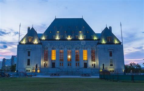 Supreme Court Canada Building Dusk Stock Photos - Free & Royalty-Free ...