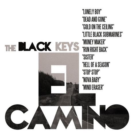 El Camino The Black Keys / Album Cover Art LP Poster by Sixteen9, €15.00 | Album cover art, The ...