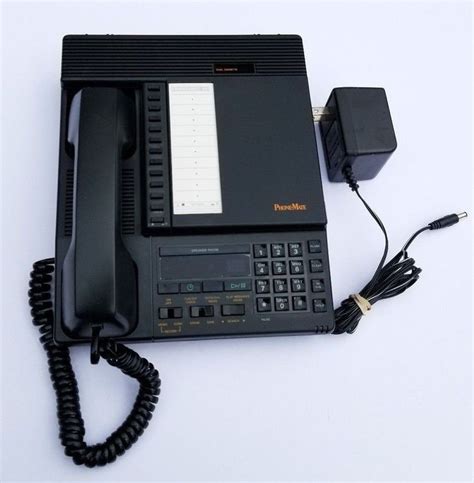 PhoneMate 7650 Business Analog Phone Telephone Answering Machine Dual Cassette #PhoneMate ...