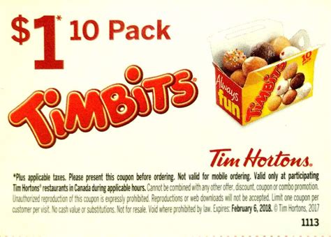 [Tim Hortons] Coupon mailer - Page 3 - RedFlagDeals.com Forums