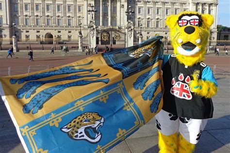 Jacksonville Jaguars' Jaxson de Ville writes to The Queen asking to fly team flag | London ...