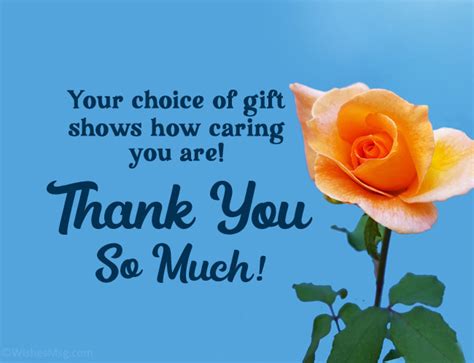 160+ Best Thank You Messages For Gift - WishesMsg