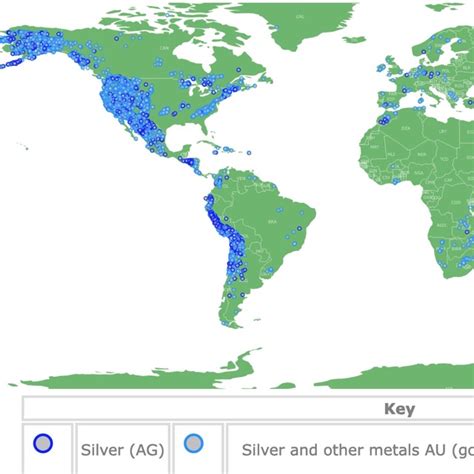 World Iron Ore Deposits Interactive Map