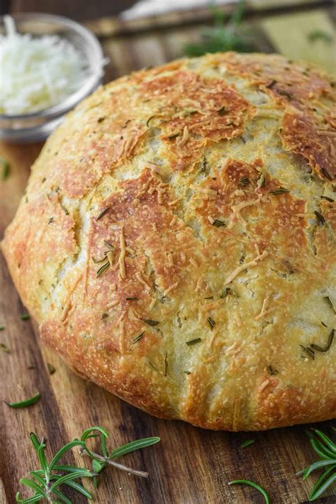 Rosemary Parmesan Bread - Chisel & Fork