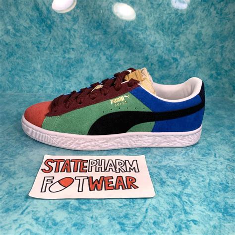 Brand new Puma Suede Classic Jr 'Multi Color'.... - Depop