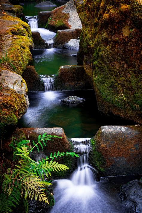 Tranquil Waterfalls Digital Download Photography, Landscape Poster ...