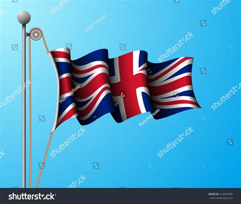 Union Jack Waving On Pole: Over 278 Royalty-Free Licensable Stock Vectors & Vector Art ...