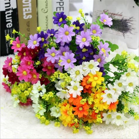 Aliexpress.com : Buy 1 bunch Decorative Flowers daisy small fresh ...