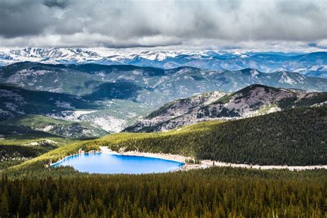 Echo Lake On Mt Evans Colorado Stock Photo - Image: 41738190