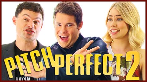 Adam DeVine & Flula Talk PITCH PERFECT 2 Characters! - YouTube