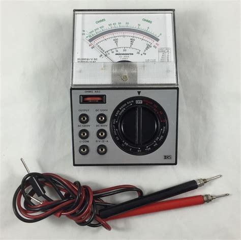 Micronta Multitester 22-202A 25 Range Radio Shack Multimeter Manual Vintage | Multimeter, Radio ...