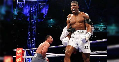 Anthony Joshua vs. Wladimir Klitschko rematch being targeted for ...