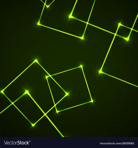 Abstract background with neon squares for design Vector Image