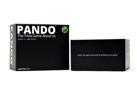 Buy PANDO - The Party Game and Conversation Starter for Friends and Family - Icebreaker Game and ...
