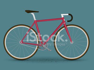 Red Vintage Bicycle Stock Vector | Royalty-Free | FreeImages