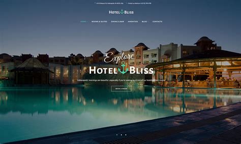 24 Hotel Website Templates to Suit Every Taste – Avasta