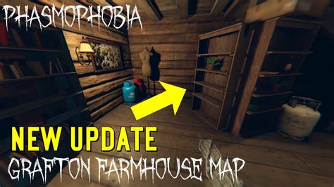 A Tour of the New Grafton Farmhouse Map in PHASMOPHOBIA - YouTube