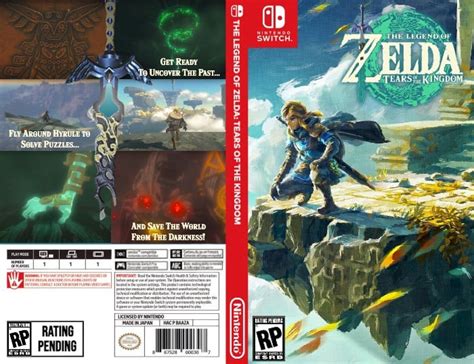 The Legend of Zelda: Tears of The Kingdom custom box art : r/NintendoSwitch