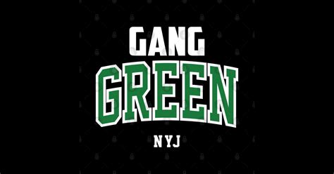 Gang Green Football - New York Jets - T-Shirt | TeePublic