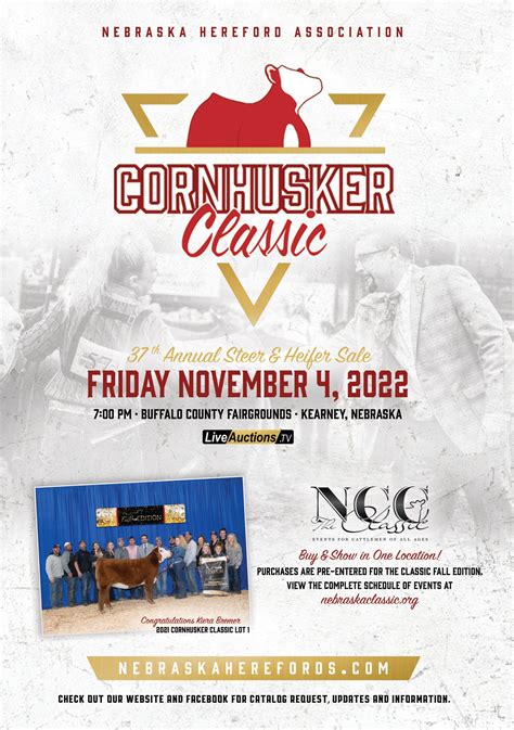 Cornhusker Classic Sale | Friday, November 4th | The Pulse