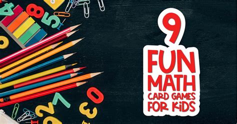 9 Exciting Math Card Games For Kids