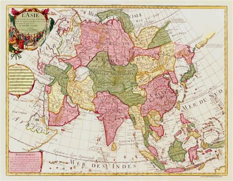 Asia 1700 ‘L’Asie’ - Kroll Antique Maps