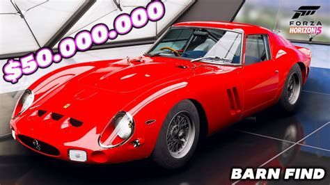 GET FREE $50 MIL Ferrari 250 GTO - Most Expensive Car in Forza Horizon ...