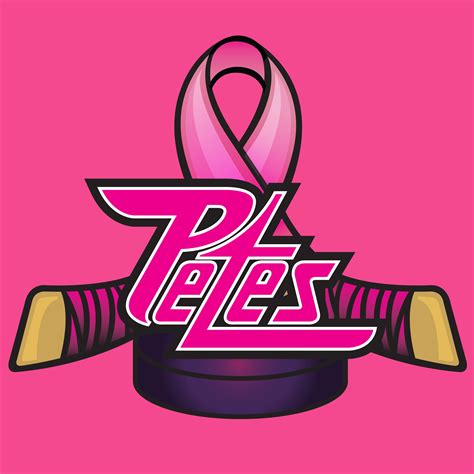 Peterborough Petes Pink in the Rink Fundraising Event Logo Creation