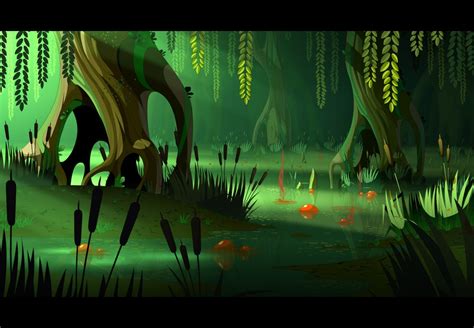 Armello Swamp, Cyril Corallo on ArtStation at https://www.artstation ...