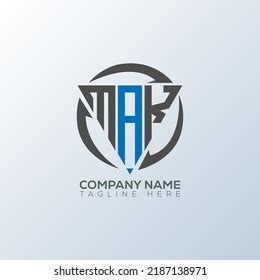 Mak Initial Modern Logo Design Vector Stock Vector (Royalty Free ...