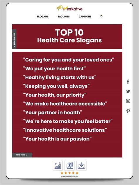 207+ Creative Health Care Slogans to grab more attention - Markative