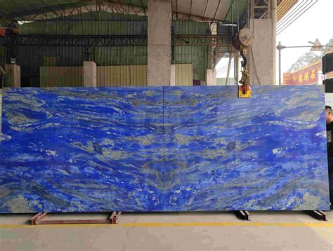 Quartzite Slabs | Stone Slabs - Van Gogh Blue Quartzite Slabs