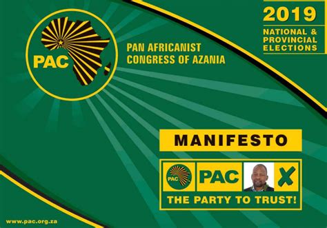 Manifesto of the Pan Afrcanist Congress of Azania | South African ...