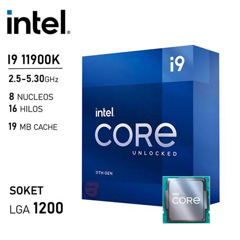 Procesador Intel Core i9 11900K 3.5GHz LGA1200 11va | Quito Ecuador