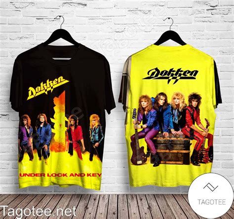 Dokken Under Lock And Key Album Shirt - Tagotee