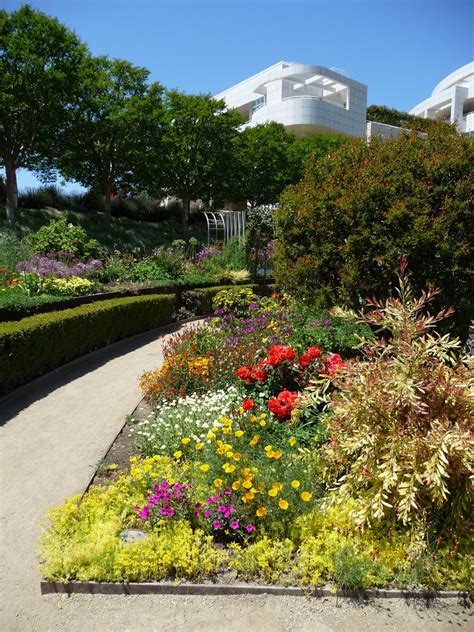 Turnips and Toile: Getty Center Garden in LA