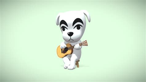 KK Slider - Animal Crossing - 3D model by Lin (@G_Lin) [ccc5da0] - Sketchfab