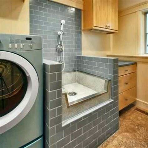 Dog bath | Modern laundry rooms, Dream house, House design