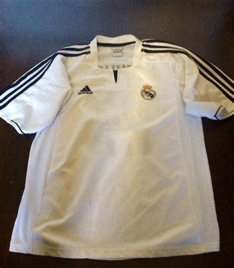 David Beckham Real Madrid adidas Jersey. Mens Large w/ no sponsor logo ...