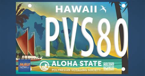 Hawaiʻi wins best license plate award for specialty Polynesian voyaging ...