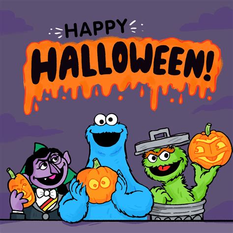 Sesame Street - Happy Halloween from your friends on...