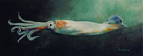 Giant Squid Painting