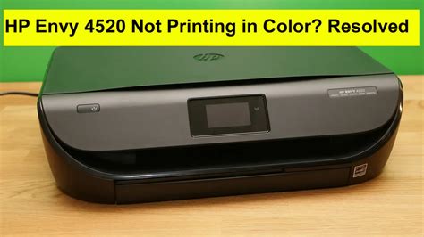 HP Envy 4520 Not Printing in Color How to Fix 1-855-233-5515