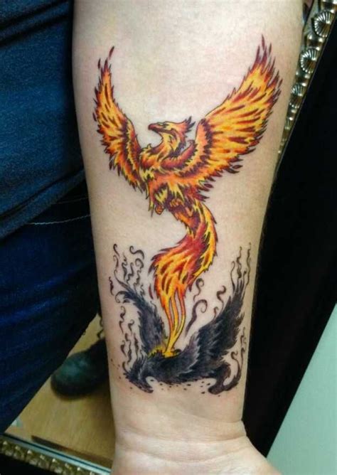 Rising and Falling Phoenix done by Amy at Aartistic Inc, Winooski, VT ...