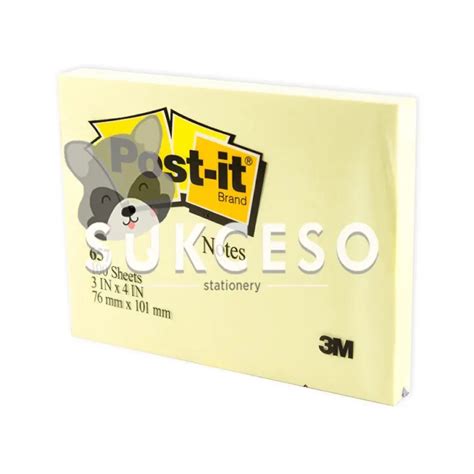 3M Post It Sticky Notes Memo 657 | Lazada Indonesia